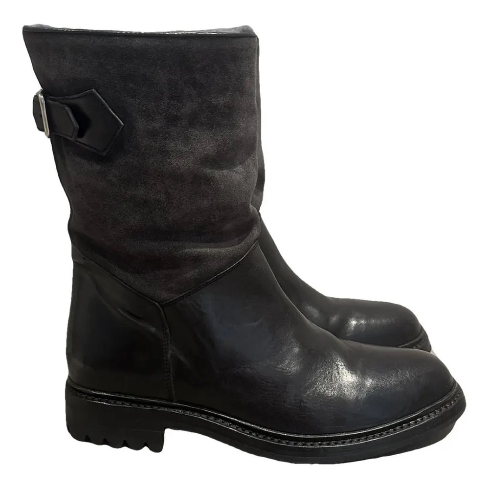 Officine Creative Steel Grey Shoes